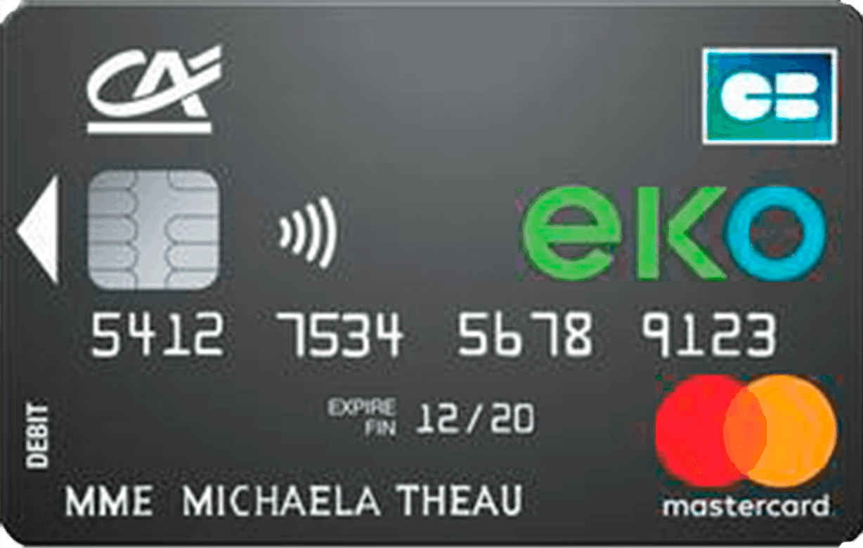 Compte Fixe Mensuel - Apprenez Comment Demander la Carte Mastercard Eko du Crédit Agricole