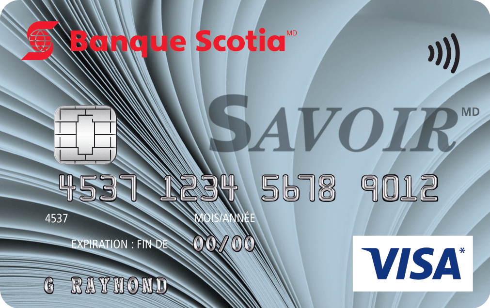 La Carte de Crédit Visa Savoir de Scotia Bank - Caractéristiques et Comment Souscrire à Celle-ci